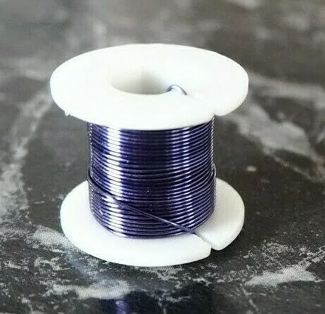 5m Aluminiumdraht, Ø 0,5 mm, Violett, weich, Bastel und Schmuck V2