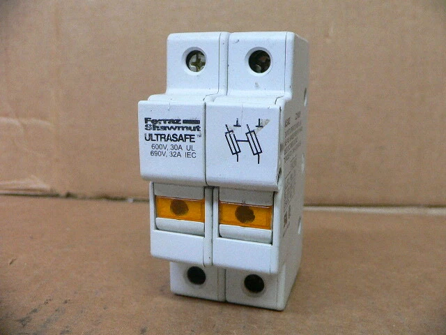 FERRAZ SHAWMUT USM2I Fuseholder Ultrasafe Z218039 600v 30a 85J