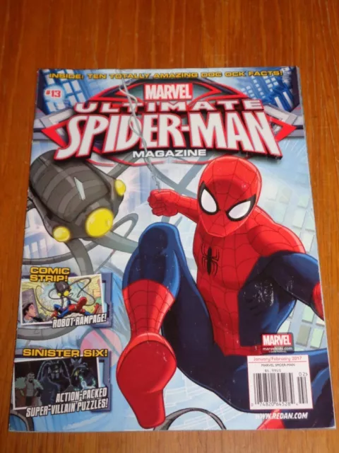 Marvel Ultimate Spiderman #13 Jan/Feb 2017 Us Magazine =