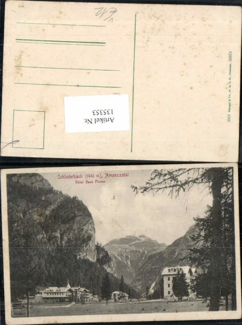 135353,Trentino Schluderbach Ampezzothal Hotel Hans Ploner