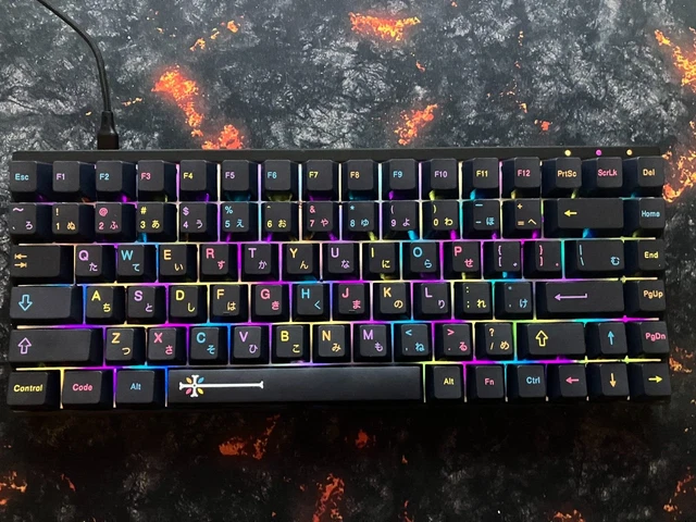 HKGaming / Durgod 75% Hotswap Mechanical Keyboard JWK Black Mictlan Keycaps