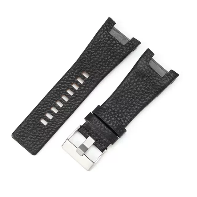 Interface Genuine Leather Watch Strap Fit For Diesel DZ4246 DZ1273 DZ1216 32mm 2