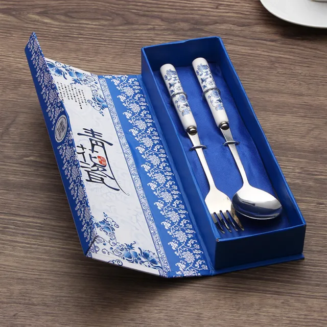 Vaisselle Couverts Ensembles Cuillère Baguettes Fourche Couteau Chinois Cadeau