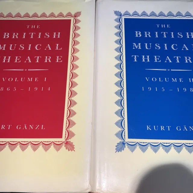 British Musical Theatre: v. 2 by Ian Bevan, Kurt Ganzl - Hardcover (ref6)