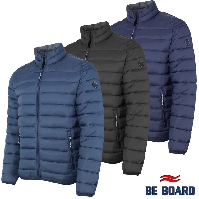 Giubbotto uomo 100 grammi invernale BE BOARD zip intera 3 colori M L XL XXL 3XL