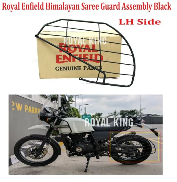Royal Enfield Himalayan "Saree Guard" Assemblaggio Nero Lato sinistro