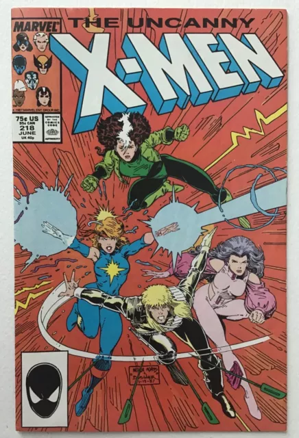 Uncanny X-Men 218  Dazzler Rogue Longshot VF Will Combine Shipping