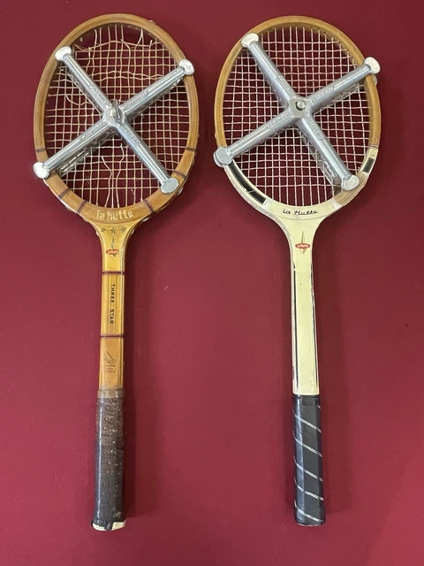 Lot 2 anciennes Raquettes de Tennis en Metal Magnesium