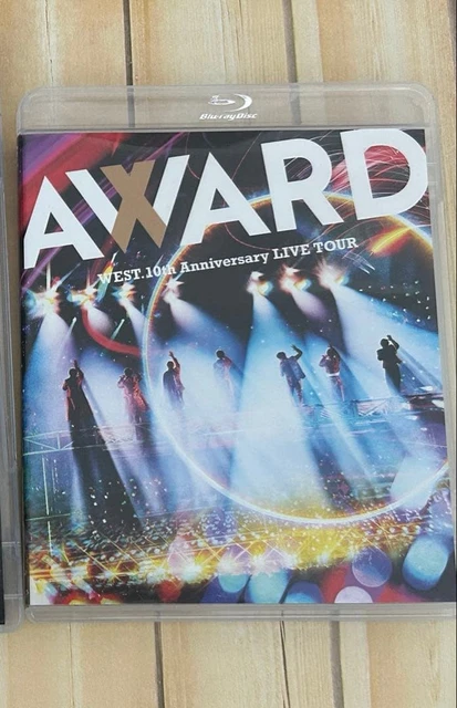 WEST 10TH ANNIVERSARY Live Tour Blu-ray 2PC Japan Collectible Used