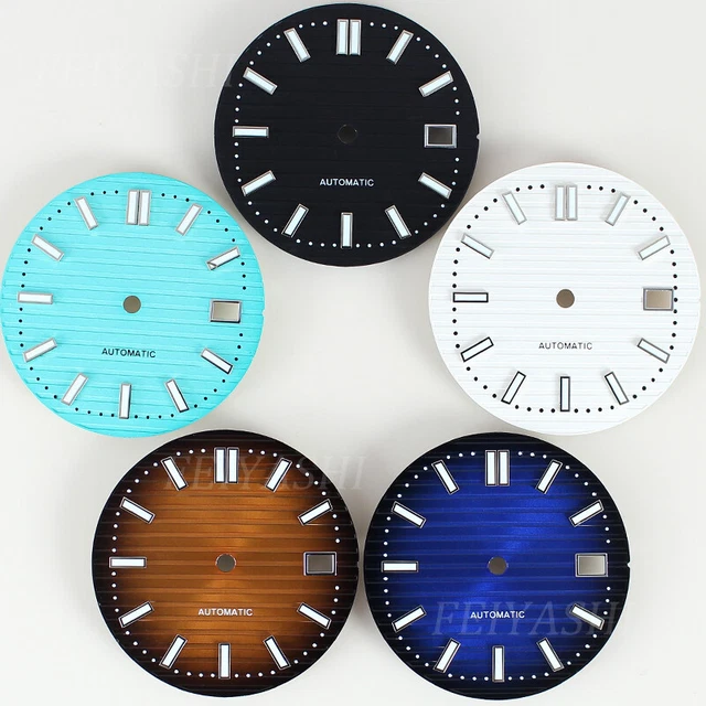 Quadrante Orologio Luminoso 31.8mm Adatto per Movimento NH35 Parti di Quadrante Orologio Luminoso 31.8mm Adatto per Movimento NH35 Parti di