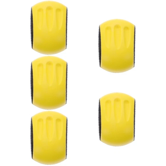 5 pz levigatrice a mano blocco lucidatura auto a forma di mouse levigatrice levigatrice blocco levigatrice a mano