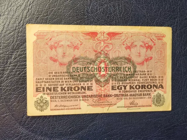 Austria Hungary - 1 Korona 1916 - Banknotes