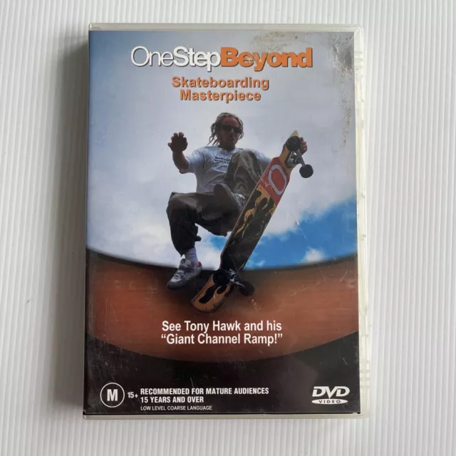 Vintage Tony Hawk DVD - One Step Beyond - Skateboarding Masterpiece 2001 VGC