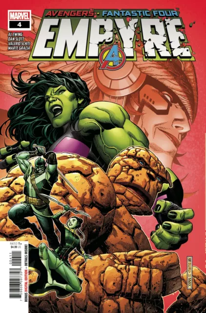 Empyre #4 (Of 6) (2020 Marvel Comics) First Print  Cover