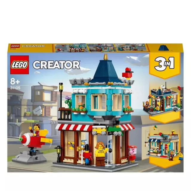 LEGO Creator 3-en-1  31105 Le Magasin de Jouets du Centre-ville Neuf-New,Neu