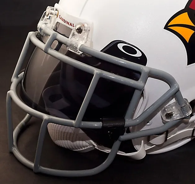 ARIZONA CARDINALS NFL Schutt EGOP Football Helmet Facemask/Faceguard (GRAY)