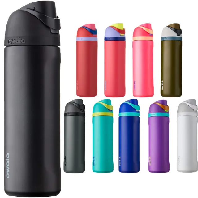 Owala 24 oz. FreeSip Vacuum Insulated Stainless Steel Water Bottle