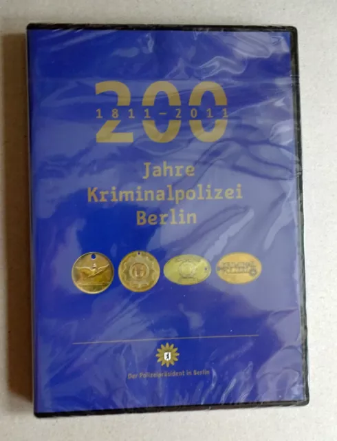 Festschrift DVD - 200 Jahre Kriminalpolizei Berlin 1811 - 2011 / Kripo / Polizei