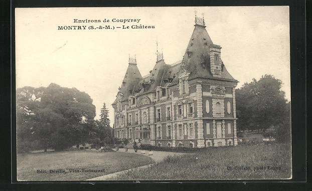 CPA Montry, Le Chateau