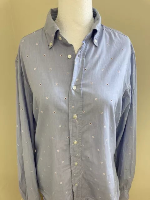 BD BAGGIES of NEW YORK MENS SHIRT IN 100% COTTON, LONG SLEEVES, SIZE XL SLIM