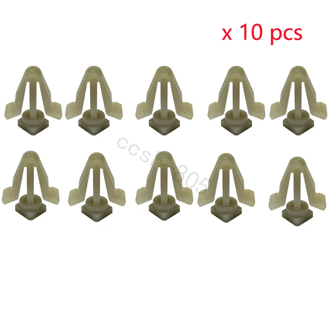 30 Clips De Retenue Pare-chocs Avant/arrière Pour Toyota - Nylon, Référence 75392-35220, Remplacement Direct