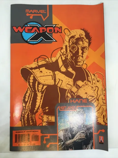 Weapon X: The Draft - Kane #1 (Oct 2002, Marvel) [Wolverine] Jones, Raimondi
