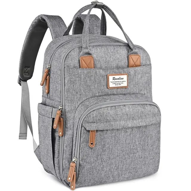RUVALINO Diaper Bag Backpack, Multifunction Travel Backpack