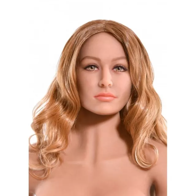 Bambola reale vagina ano bocca finta love doll stimolatore sessuale realistica 2