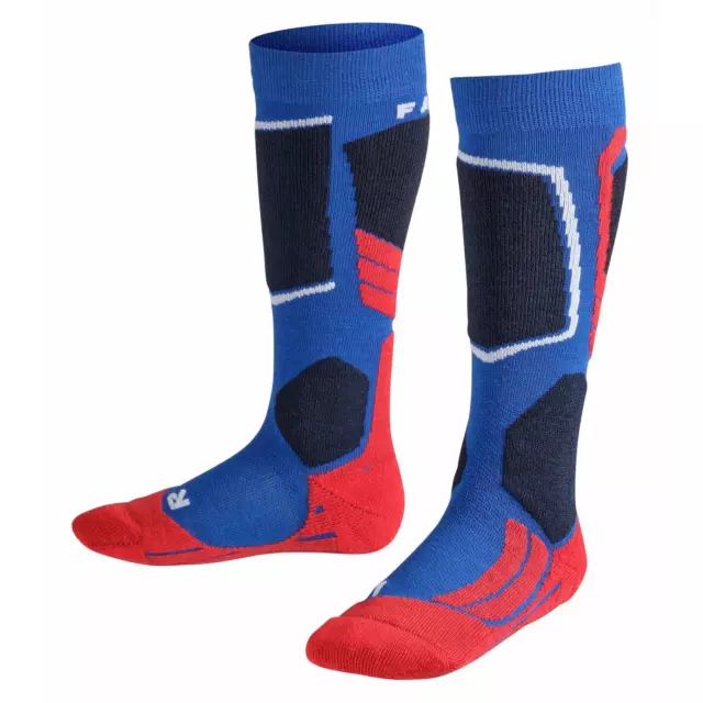 Falke Ski Socks SK2 Kids Padded Medium Volume In Blue