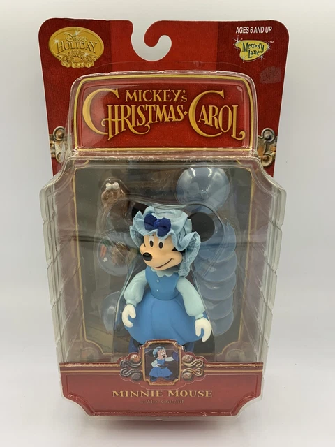 Disney Mickey's Christmas Carol Minnie Mouse Mrs. Cratchit Figure Memory Lane