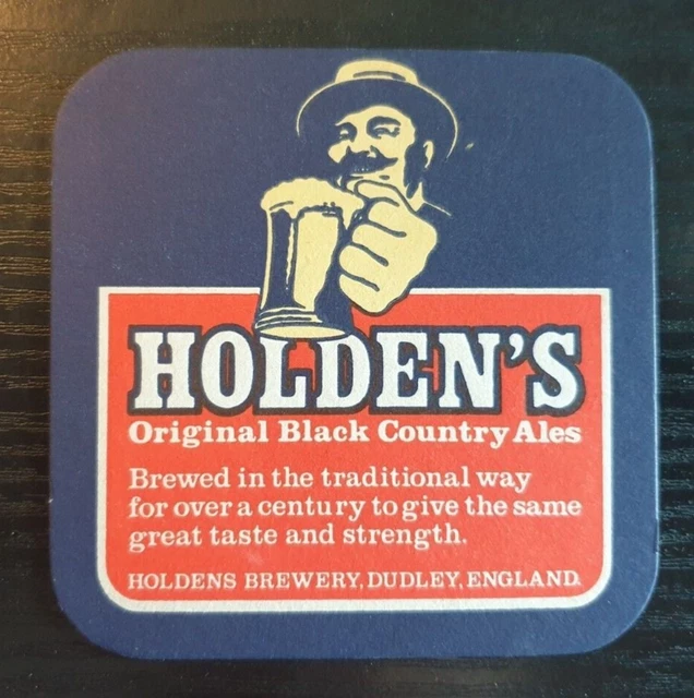 BIERMATTE ~ HOLDENS BRAUEREI schwarz Land Ales ~ Geeignete Pub/Home Bar/Sammler