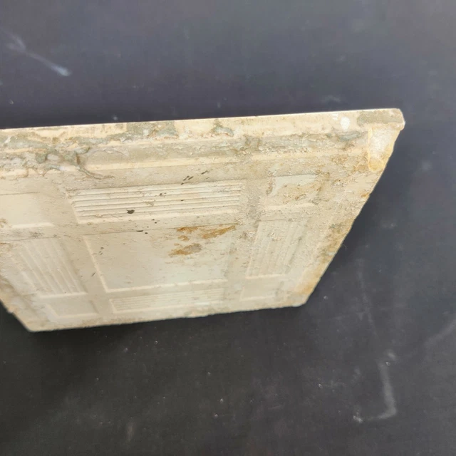 1940s Vintage 6 x 6 White Colored vintage Architecture Tile Furniture tile 5