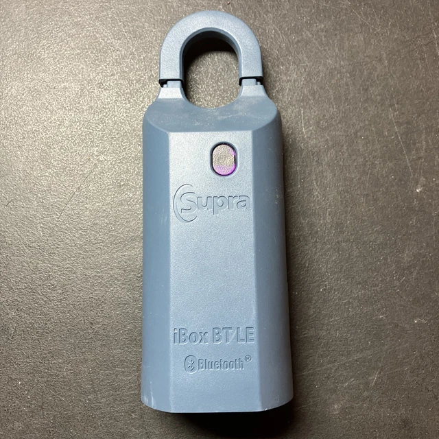 SUPRA iBox BT LE Bluetooth Smart Real Estate Lockbox - Locked No Code