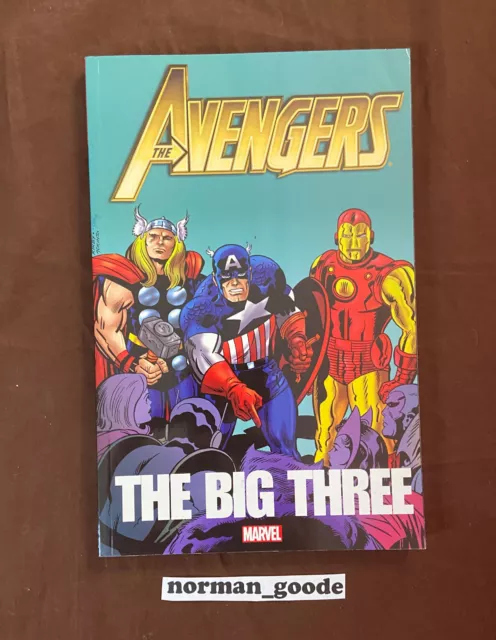 Avengers: The Big Three *NEW* Trade Paperback Marvel Comics 2012