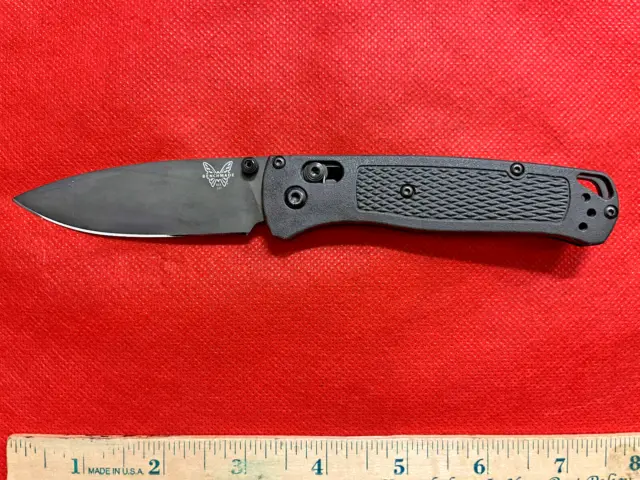 Benchmade Bugout 535 Pocket Knife w/ 3.24" S30V Drop Point Blade