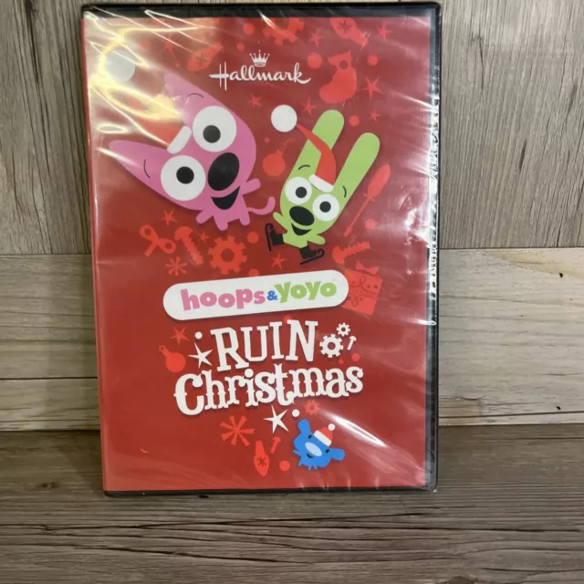 Hoops & and Yoyo Ruin Christmas DVD NEW Piddles Hallmark hoops&yoyo