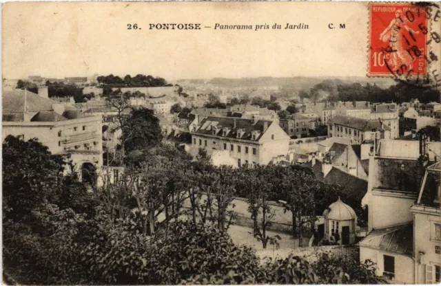 CPA PONTOISE - Panorama pris du Jardin (107536)