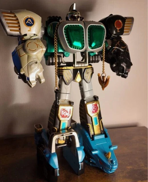 Power Rangers Wild Force Gaoranger Dx Gao Muscle Megazord Bandai Japon