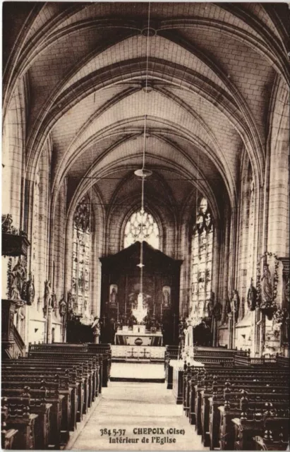 CPA CHEPOIX Interieur de l'Église (130906)