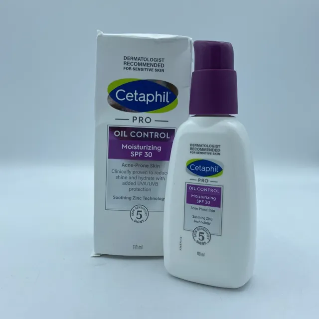 Cetaphil Pro Oil Control Moisturizing Spf30 Cream 118Ml Acne Prone Skin C22