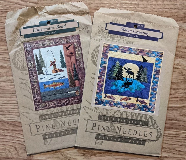 McKenna Ryan Pine Needles Applique Quilt Pattern - You Choose