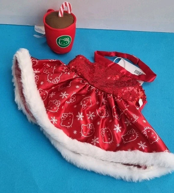 BUILD A BEAR Red Dress Christmas Hello Kitty By Sanrio BNWT 21.99 -  PicClick UK