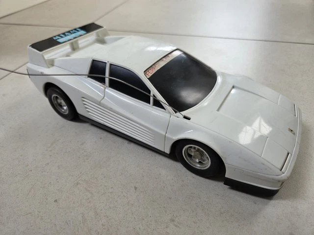 VINTAGE MATSUSHIRO FERRARI Testarossa RC Car Miami Vice Untested No ...