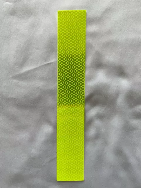 6 SIZES  4 Colours 3M Reflective Tape strips -AUS -Hi vis Fluro Adhesive Safety