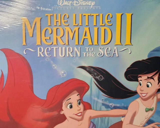 Walt Disney Vintage The Little Mermaid 2 Exclusive World Premiere Lithograph...