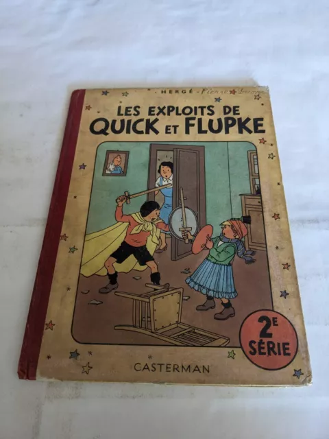 Les Exploits De Quick Et Flupke 1949 2Eme Série Hergé Tintin