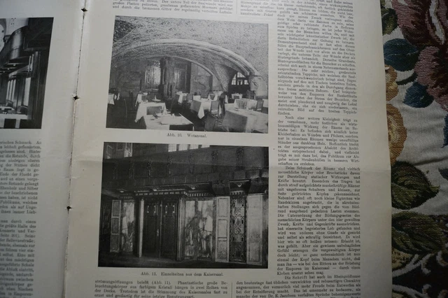 1907 Bauverwaltung 31 Weinhaus Rheingold Berlin Gaststätte Potsdamer Straße 2
