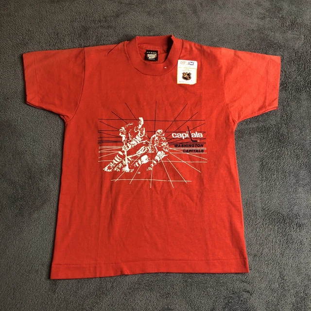 Vintage Single Stitch Capitals Kids R Shirt 10-12