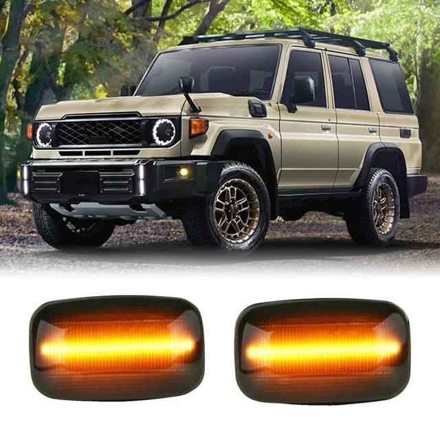 EASILY INSTALLED DYNAMIC LED Indicator Lights For Toyota Land Cruisers ...