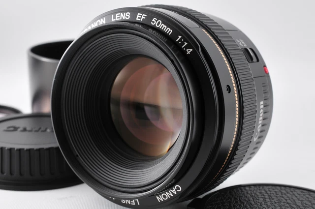 [ Haut Mint ] Canon EF 50mm F/1.4 USM Lentille Suit EOS 6D 5D Mark II III IV 7D